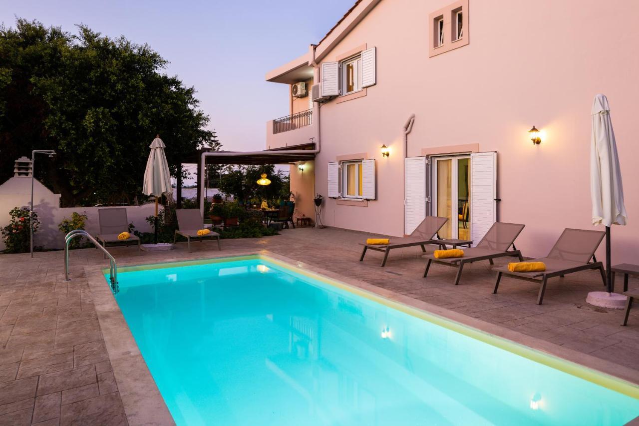 Carpe Diem-Luxury Villa With Private Pool Agia Paraskevi (Rethymno) Exterior foto