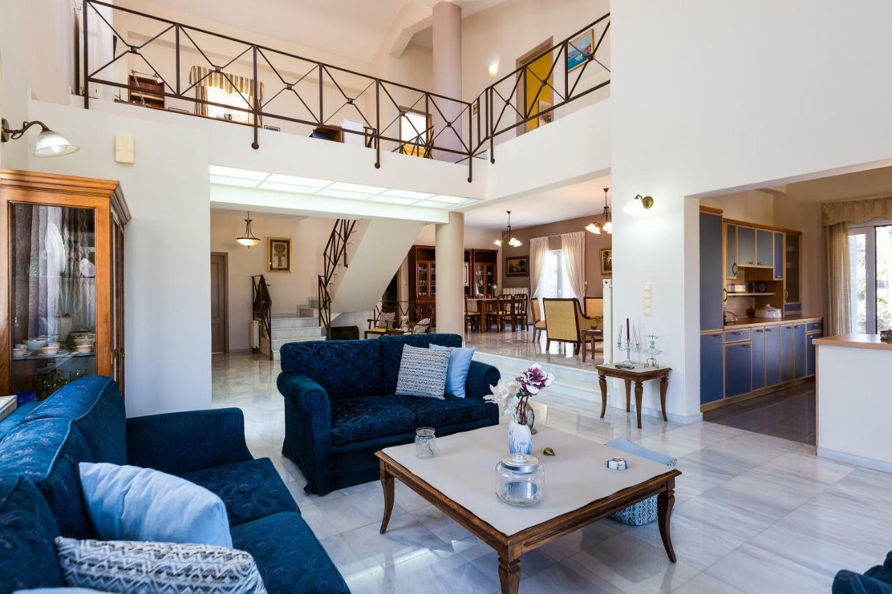 Carpe Diem-Luxury Villa With Private Pool Agia Paraskevi (Rethymno) Exterior foto