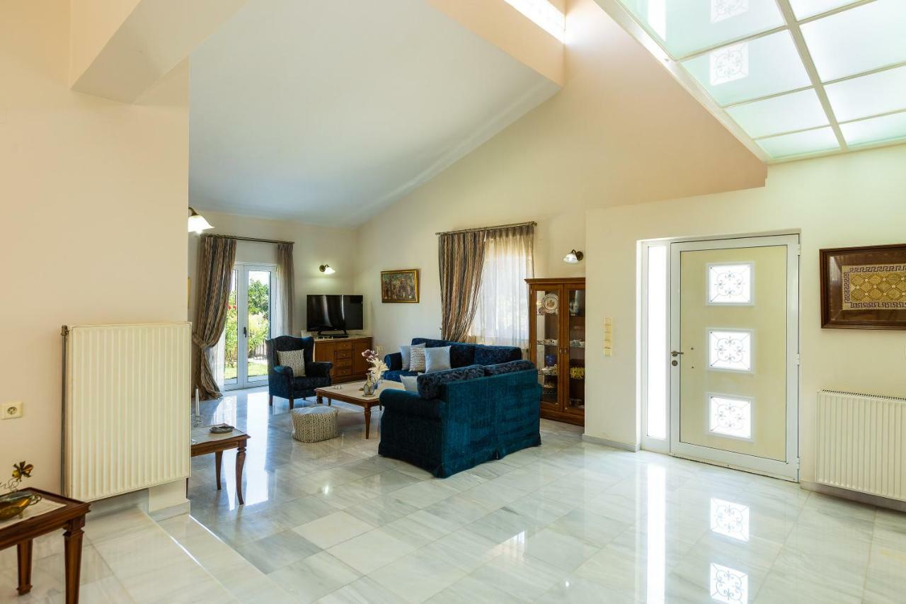 Carpe Diem-Luxury Villa With Private Pool Agia Paraskevi (Rethymno) Exterior foto
