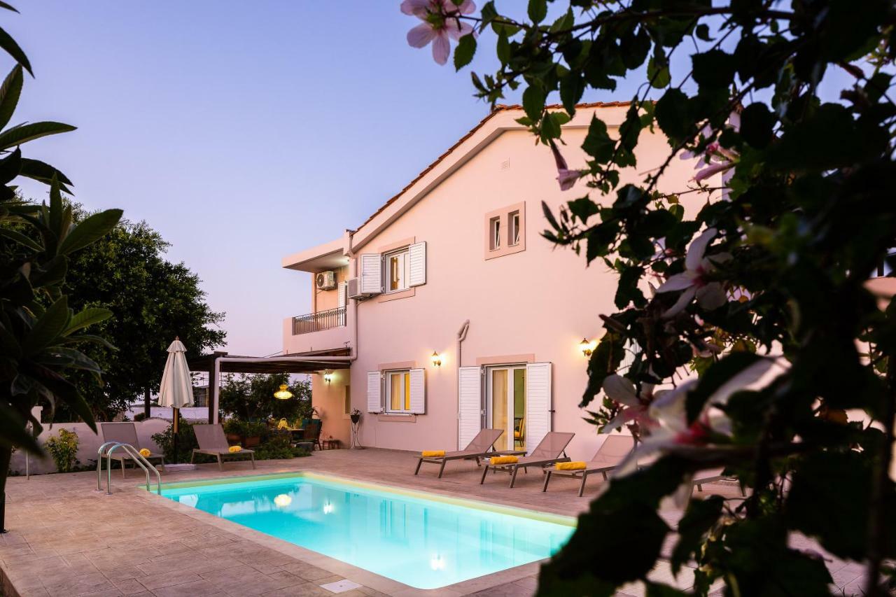Carpe Diem-Luxury Villa With Private Pool Agia Paraskevi (Rethymno) Exterior foto