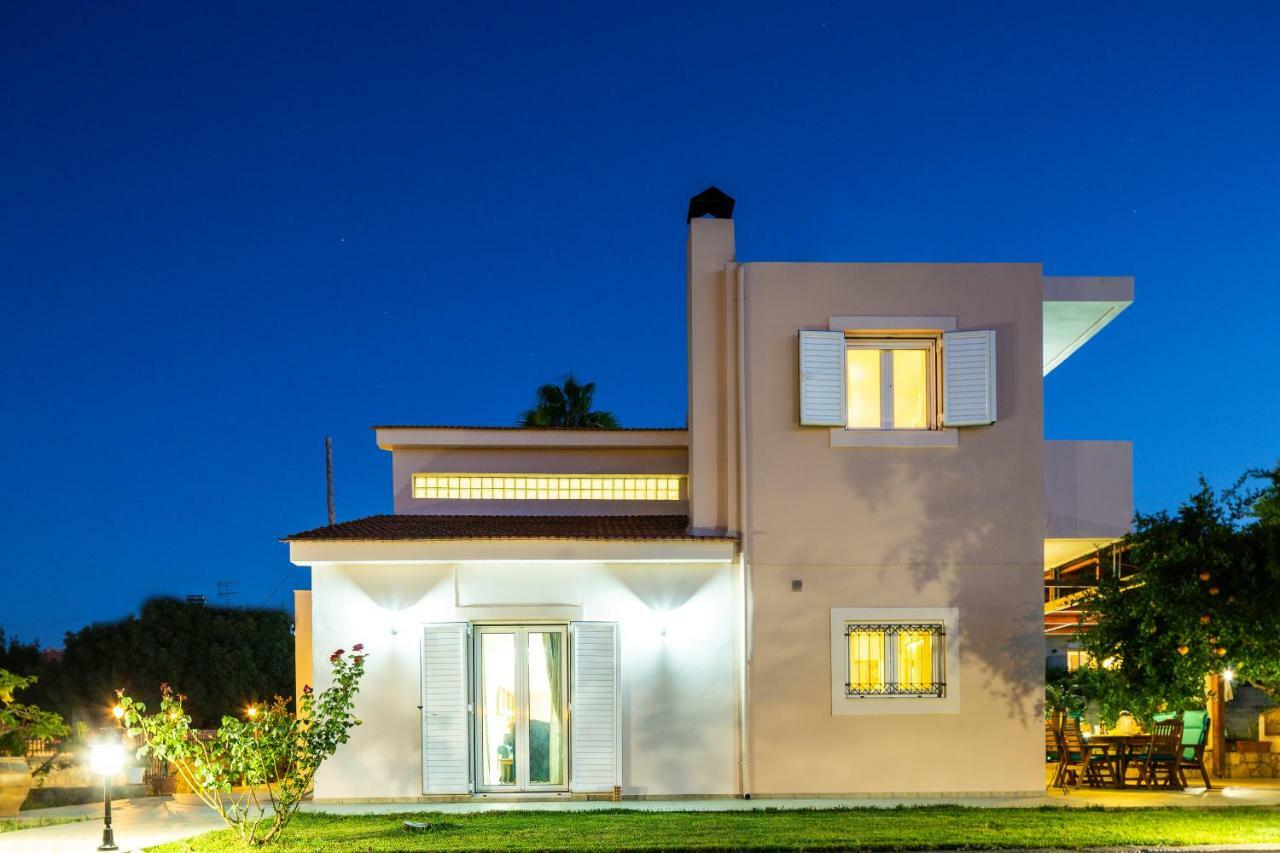 Carpe Diem-Luxury Villa With Private Pool Agia Paraskevi (Rethymno) Exterior foto