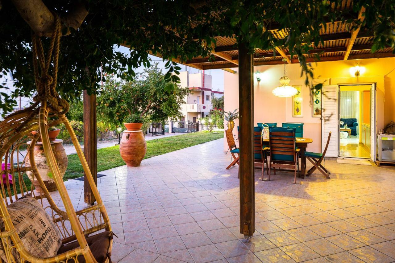 Carpe Diem-Luxury Villa With Private Pool Agia Paraskevi (Rethymno) Exterior foto