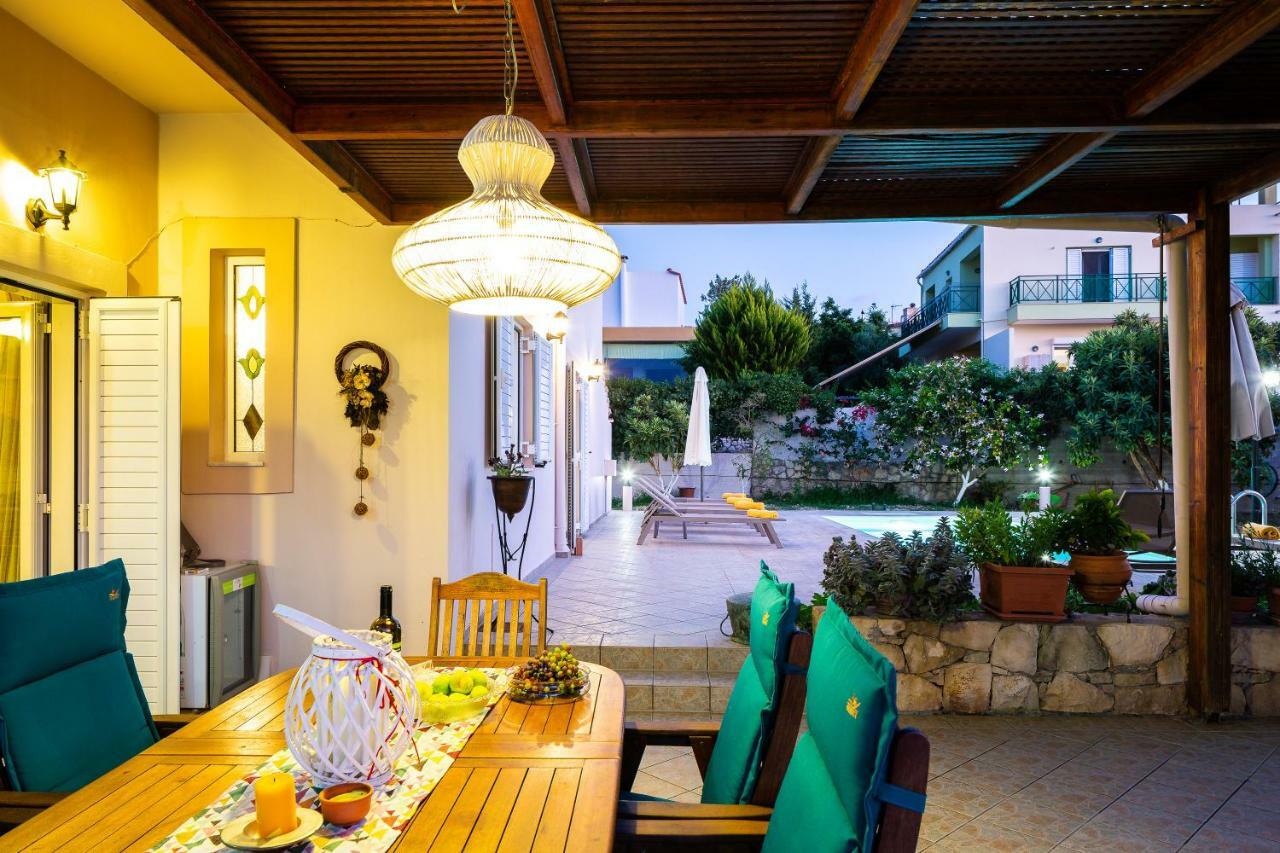 Carpe Diem-Luxury Villa With Private Pool Agia Paraskevi (Rethymno) Exterior foto